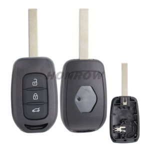 For Renault 3 button Key shell with blade