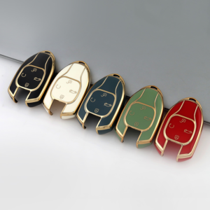 Gold TPU Car Key Cover For Trumpchi Key Protect Case