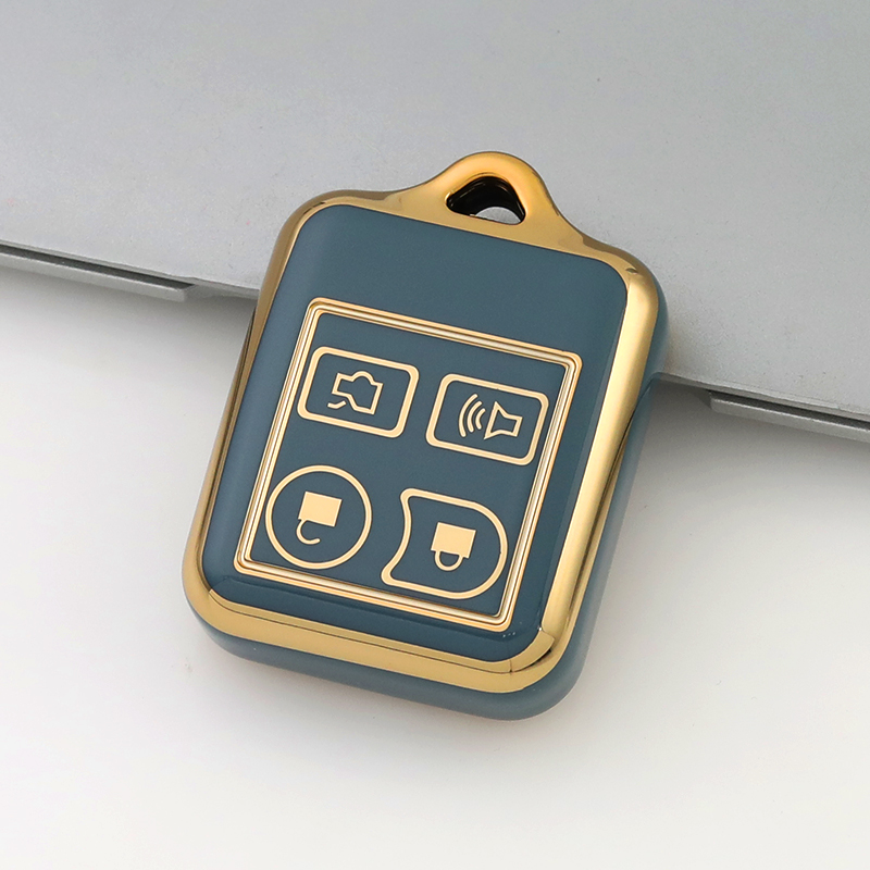 Gold TPU Car Key Cover For Ford Key Protect Case – Image 3
