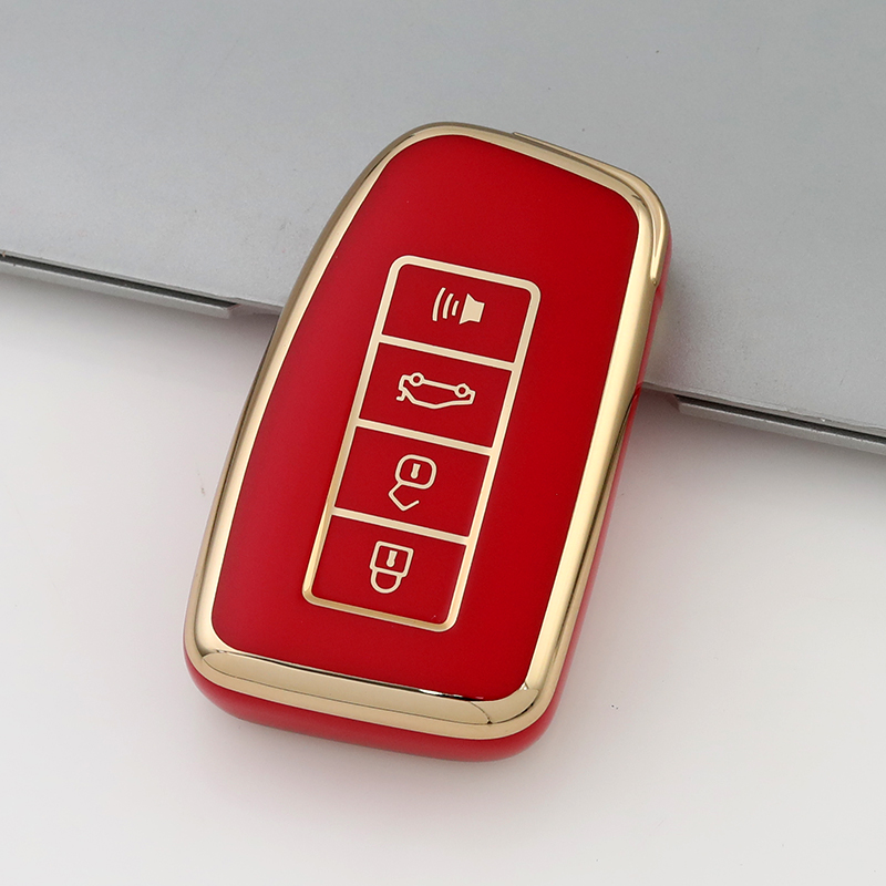 Gold TPU Car Key Cover For Lexus Key Protect Case – Image 6