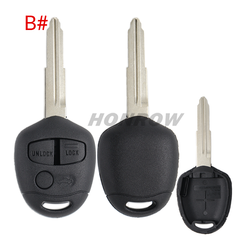 For high quality GTL Mitsubishi 3 button remote key blank with MIT11R/MIT8 blade enhanced version – Image 3